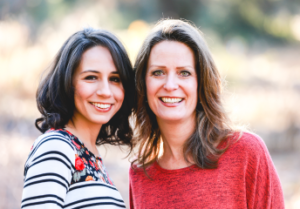 Two christian women pursuing God together